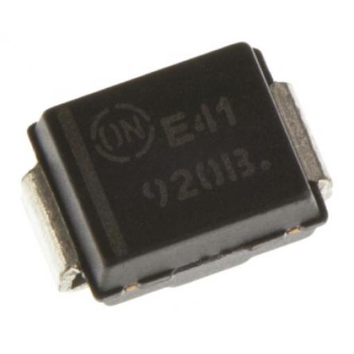 AEC-Q101 onsemi Jednoduchý 150 °C 5 % 550 mW 5 μA 2 Ω -65 °C Povrch 6.2 V 1, DO-214AA, počet kolíků: 2 kolíkový Zenerova