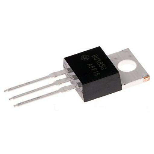 Tranzistor BUX85G NPN 2 A 450 V, TO-220AB, počet kolíků: 3 4 MHz Jednoduchý