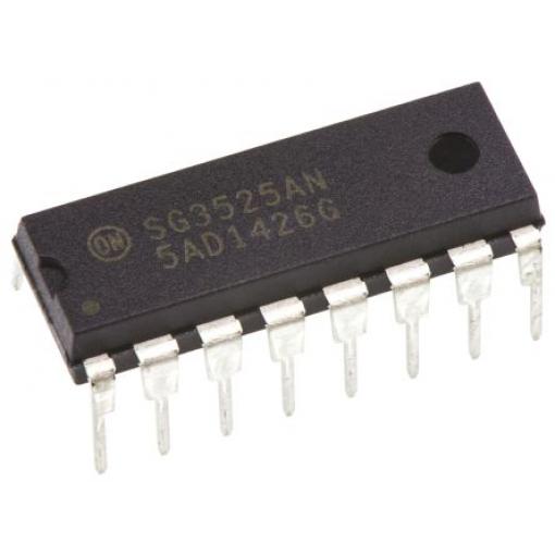 onsemi PWM regulátor SG3525ANG 2 35 V 400 kHz, počet kolíků: 16 kolíkový, PDIP