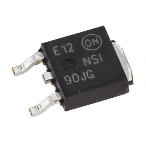 IO ovladačů LED 45 V 160 mA PWM 2.7 W 7.5 V 3 TO-252 onsemi