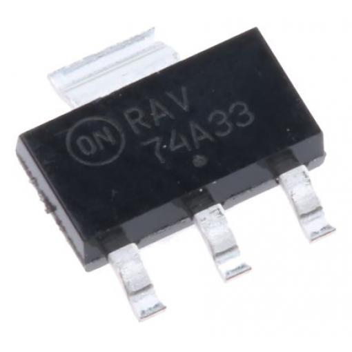 onsemi, standard: AEC-Q100 Regulátor napětí 40V SOT-223, počet kolíků: 4 kolíkový