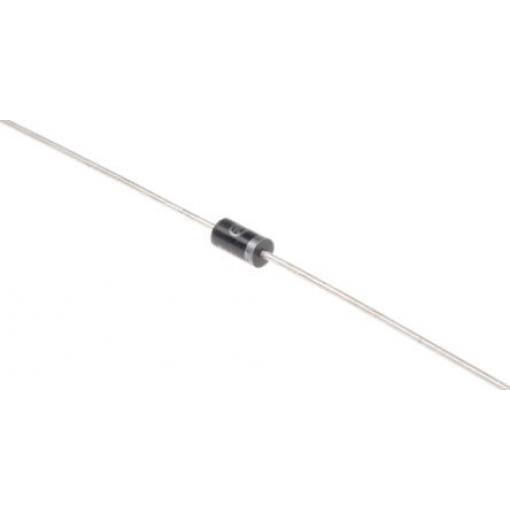 onsemi Silikonový přechod 1N4001G Jednoduchý 1 A 50 V, DO-41, počet kolíků: 2 kolíkový