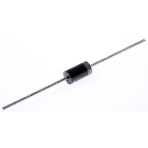 onsemi Silikonový přechod 1N5408G Jednoduchý 3 A 1 kV, DO-201AD, počet kolíků: 2 kolíkový