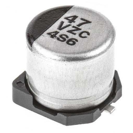 Panasonic 47 μF Povrchová montáž 35 V dc