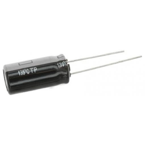 Kondenzátor, řada: TP-A 470 μF ±20 % 0.13mΩ 25 V dc Radiální vedení EEUTP1E471, Radiální, Průchozí otvor AEC-Q200