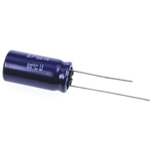 Kondenzátor, řada: HD 1000 μF ±20 % 10 V dc Radiální vedení EEUHD1A102, Radiální, Průchozí otvor AEC-Q200 Panasonic