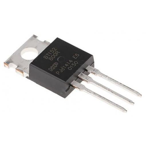 WeEn Semiconductors Co., Ltd Tyristor SCR BT152-800R,127 32 mA 13 A 800 V 220 A, TO-220, počet kolíků: 3 kolíkový 1.75 V