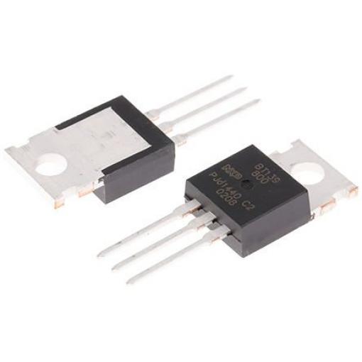 WeEn Semiconductors Co., Ltd Průchozí otvor Triak BT139-800,127 800 V 16 A zapínací napětí 1.5 V 70 mA, TO-220, počet