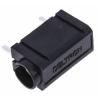 RS PRO Testovací zásuvka, 4 mm, 50V, 10A, Černá, Vnitřní zásuvný modul, materiál kontaktu: Mosaz, délka: 23.3 mm,