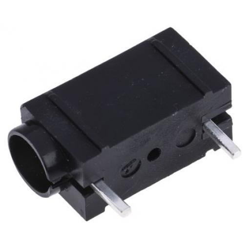 RS PRO Testovací zásuvka, 4 mm, 50V, 10A, Černá, Vnitřní zásuvný modul, materiál kontaktu: Mosaz, délka: 23.3 mm,