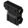 RS PRO Testovací zásuvka, 4 mm, 50V, 10A, Černá, Vnitřní zásuvný modul, materiál kontaktu: Mosaz, délka: 29.7 mm,