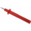 Zkušební sonda, 1 kV, Červená S pružinou, 4 mm Staubli 4 mm 32A