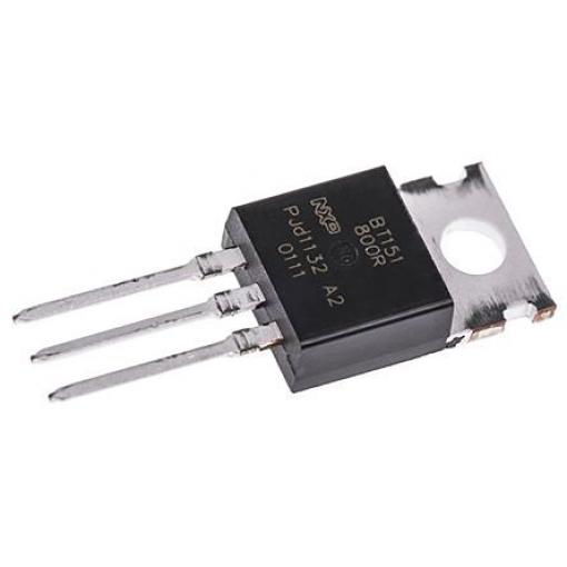 WeEn Semiconductors Co., Ltd Tyristor SCR BT151-800R,127 15 mA 7.5 A 800 V 132 A, TO-220, počet kolíků: 3 kolíkový 1.75