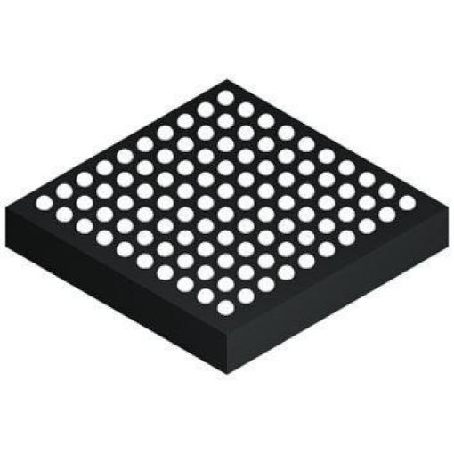 NXP Mikrokontrolér 32 bit ARM7TDMI-S 72 MHz 512kB Blesk 58 kB RAM, počet kolíků: 100 kolíkový, TFBGA