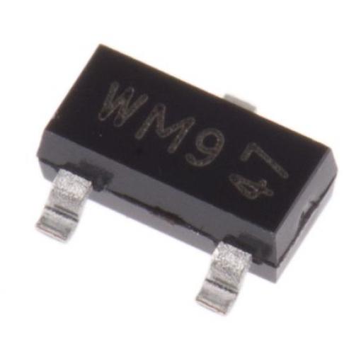 MOSFET Typ P-kanálový 3.9 A 20 V Nexperia, SOT-23, počet kolíků: 3 kolíkový Vylepšení
