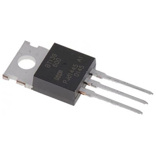 WeEn Semiconductors Co., Ltd Průchozí otvor Triak 600 V 16 A zapínací napětí 1.5 V 70 mA, TO-220, počet kolíků: 3