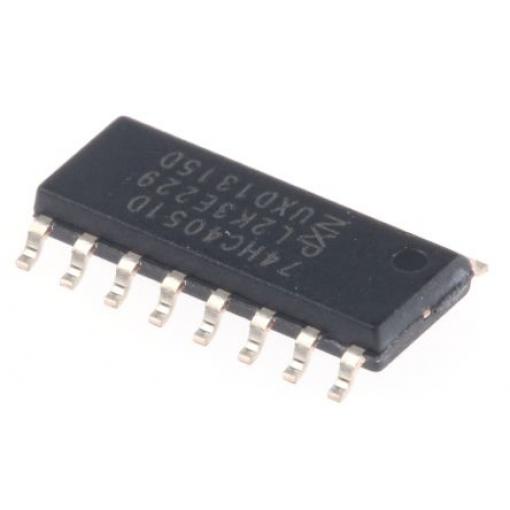 Nexperia Multiplexer/demultiplexer 74HC4051D,652 1 CMOS Multiplexer, Demultiplexor Jedno zakončení, počet kolíků: 16