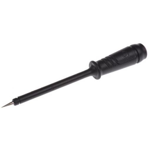 Zkušební sonda, 60 V dc, Černá Pevný, 2 mm Hirschmann Test & Measurement 4 mm 16A