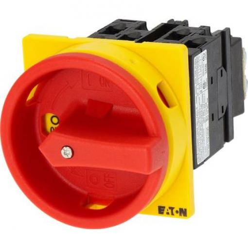Eaton Oddělovací (hlavní) vypínač, rozsah: T0-3 3pólový Montáž do panelu IP65 100 A 5.5 kW