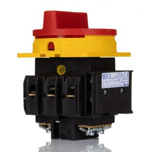 Eaton Oddělovací (hlavní) vypínač, rozsah: P3-63 3pólový Montáž do panelu IP65 640 A 30 kW