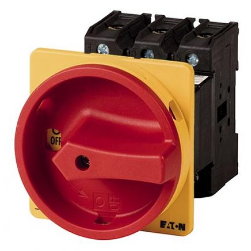 Eaton Oddělovací (hlavní) vypínač, rozsah: P3-63 3pólový Montáž do panelu IP65 640 A 30 kW