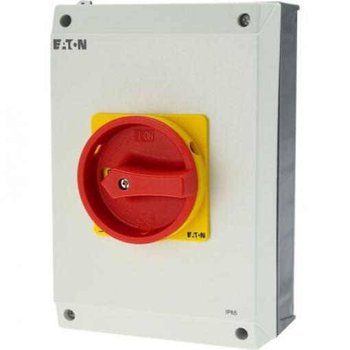 Eaton Oddělovací (hlavní) vypínač, rozsah: P3-63 3pólový Povrchová montáž IP65 640 A 4.5 W