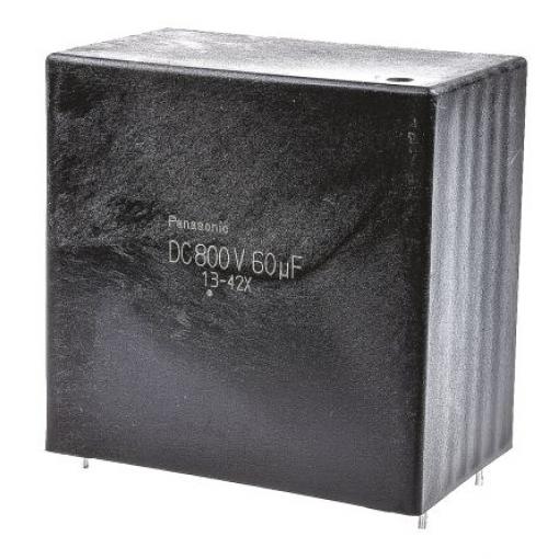Vrstvové kondenzátory, řada: EZPE 60 F ±10 % 800 V dc 800 V ac, Průchozí otvor 1.2 mm Panasonic AEC-Q200