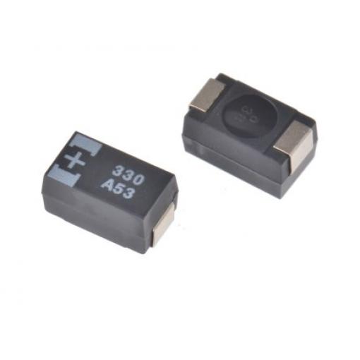 Panasonic 330 μF Povrchová montáž 10 V dc