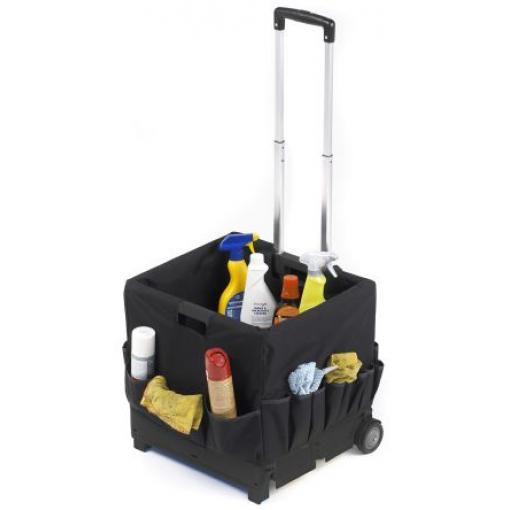 Vozík 1 Plastové nosnost 35 kg Pro nízkou zátěž RS PRO 460 mm 390 mm