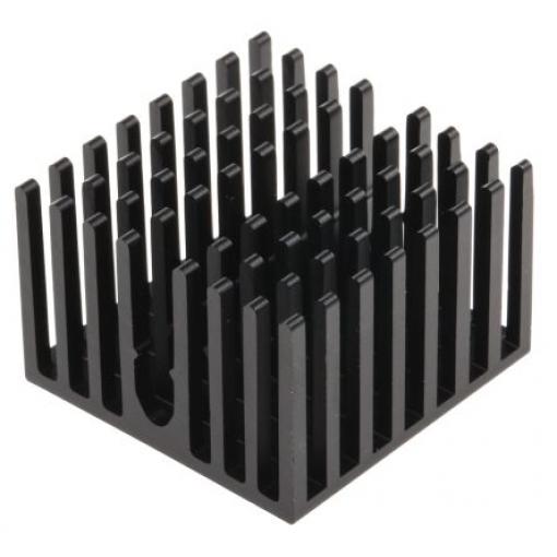 AAVID THERMALLOY Chladič, řada: T411 pro Univerzální Čtyřhranný Hliníkový 18 mm 27 mm 27 mm