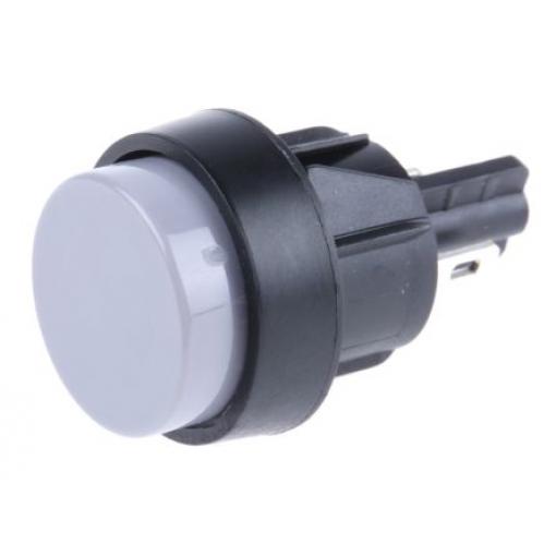 Marquardt Tlačítkový spínač, řada: 5000 IP67 SPST Panel Okamžité 16 mm 4 A 250 V ac