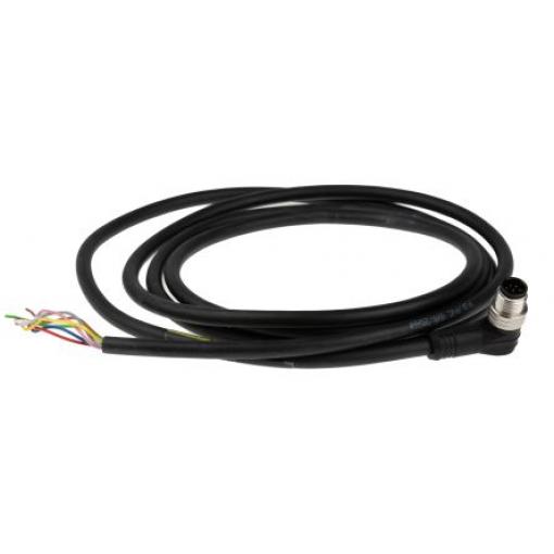 Kabel ovladače snímače, A: Vnější, A: Pravoúhlý 8, B: Bez koncovky, 30V, IP67, řada: Micro-Change Brad from Molex 2 m