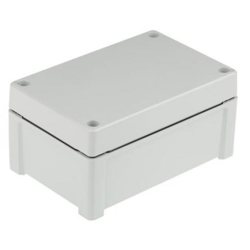 Fibox Pouzdro, řada: TEMPO IP65 Nestíněný barva Šedá IK07 barva Šedá ABS 187.2 mm 89.9 mm 122.2 mm Polyuretan