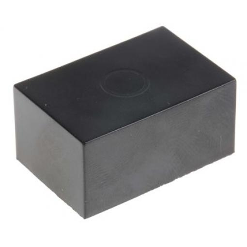OKW Krabička pro zalévání Černá, Termoplast Víko 30 mm 15 mm 20 mm tloušťka 0.8 mm