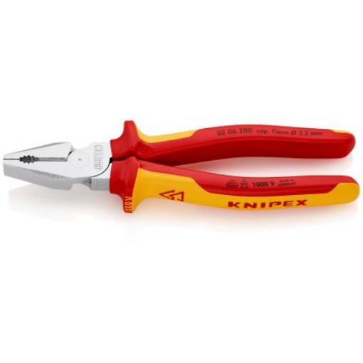 celková délka: 200 mm Knipex Splňuje normu VDE/1000V