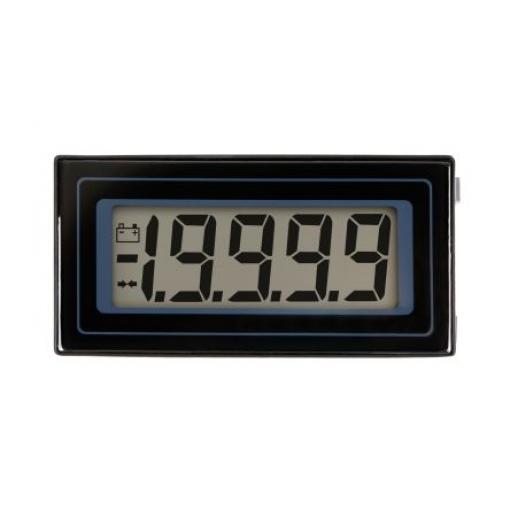 Digitální voltmetr, řada: DPM160 LCD 4.5číslicový DC 0 °C až 35 °C 27 mm 57 mm, přesnost měřicího přístroje: ±1 % Lascar