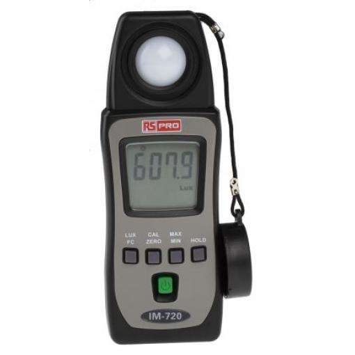 Expozimetr 400000 lx, číslo modelu: IM720 RS PRO 400lx, přesnost: ±3 %