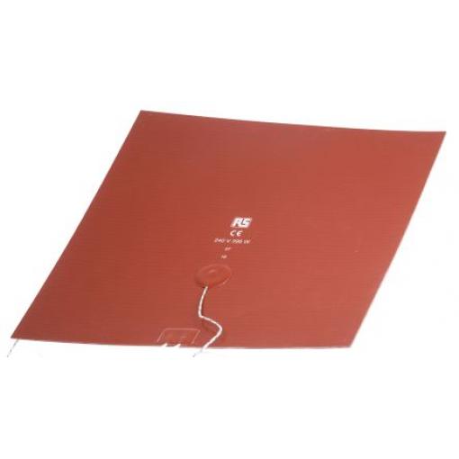 RS PRO Silikonová topná rohož, 396 W, Čtvercový, 180 °C, 240V ac, 30 mm, 30mm