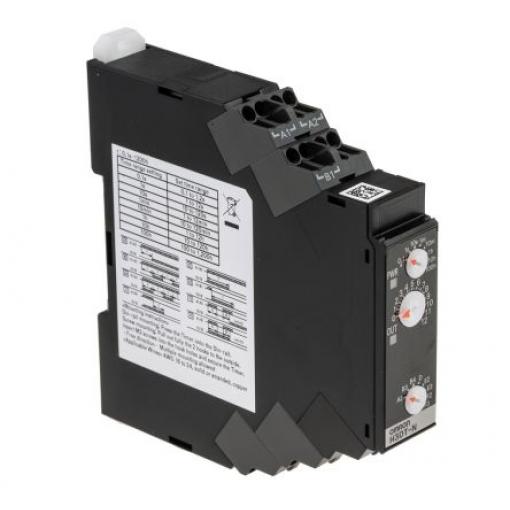Omron Časovací relé, řada: H3DT Lišta DIN SPDT 2kontaktové 240 V dc 240 V ac, 24 V ac Multifunkční funkce Šroub 0.1 s to