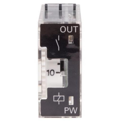 Omron Časovací relé, řada: H3RN Panel SPDT 2kontaktové 12 to 24 V dc 24 V ac Multifunkční funkce zásuvné 0.1 min to 10 h