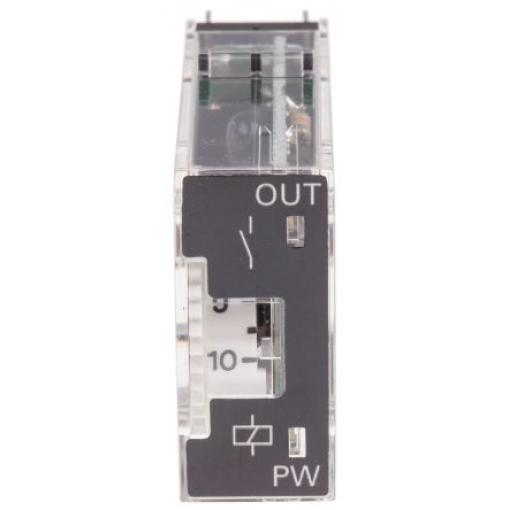 Omron Časovací relé, řada: H3RN Panel DPST 2kontaktové 12 to 24 V dc 24 V ac Multifunkční funkce zásuvné 0.1 s to 10 min