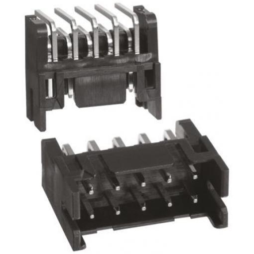 Hirose Konektor PCB, řada: DF11, Deska-deska, Vodič-deska, počet kontaktů: 10, počet řad: 2, rozteč: 2 mm, orientace