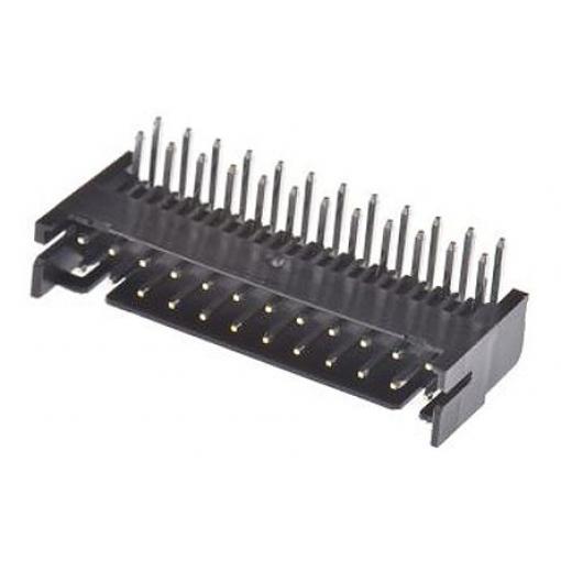 Hirose Konektor PCB, řada: DF11, Deska-deska, Vodič-deska, počet kontaktů: 24, počet řad: 2, rozteč: 2 mm, orientace