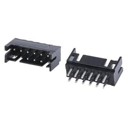 Hirose Konektor PCB, řada: DF11, Deska-deska, Vodič-deska, počet kontaktů: 12, počet řad: 2, rozteč: 2 mm, orientace