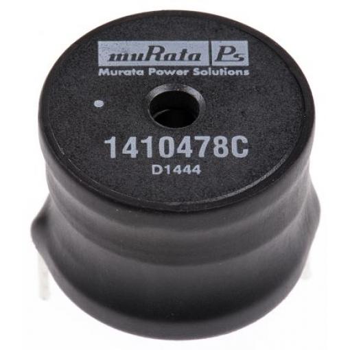 Induktor s vodiči, řada: 1400 100 μH max. SRF: 3.3 MHz Q: 34 Idc 7.8 A Rdc 40 mΩ Murata Power Solutions