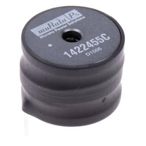 Induktor s vodiči, řada: 1400 220 μH max. SRF: 2.2 MHz Q: 30 Idc 5.5 A Rdc 62 mΩ Murata Power Solutions