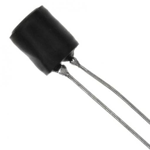 Radiální induktor, řada: 2200R 22 μH max. SRF: 17 MHz Q: 50 Idc 1.08 A Rdc 90 mΩ Murata Power Solutions