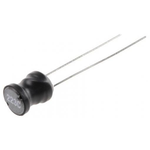 Radiální induktor, řada: 1300R 22 μH max. SRF: 1 kHz Idc 2 A Rdc 70 mΩ Murata Power Solutions
