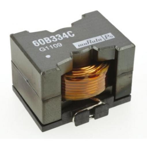 Drátový induktor pro povrchovou montáž, řada: 6000B 470 μH, 2720 SRF:2.15 MHz ±15 % Vinutý 3.5 A Idc Murata Power