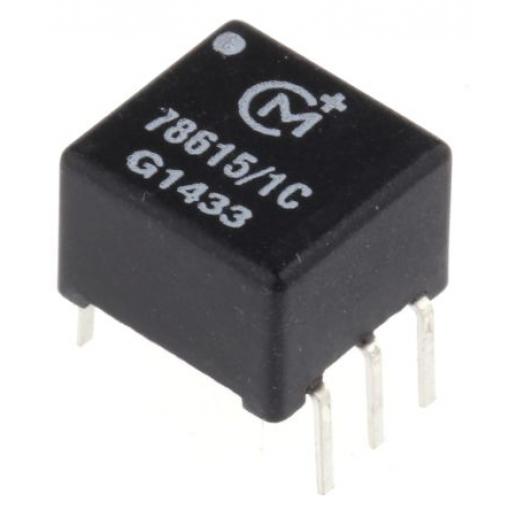 Murata Power Solutions Impulzový transformátor 1CT:1CT Průchozí otvor 2000 μH 0.6Ω